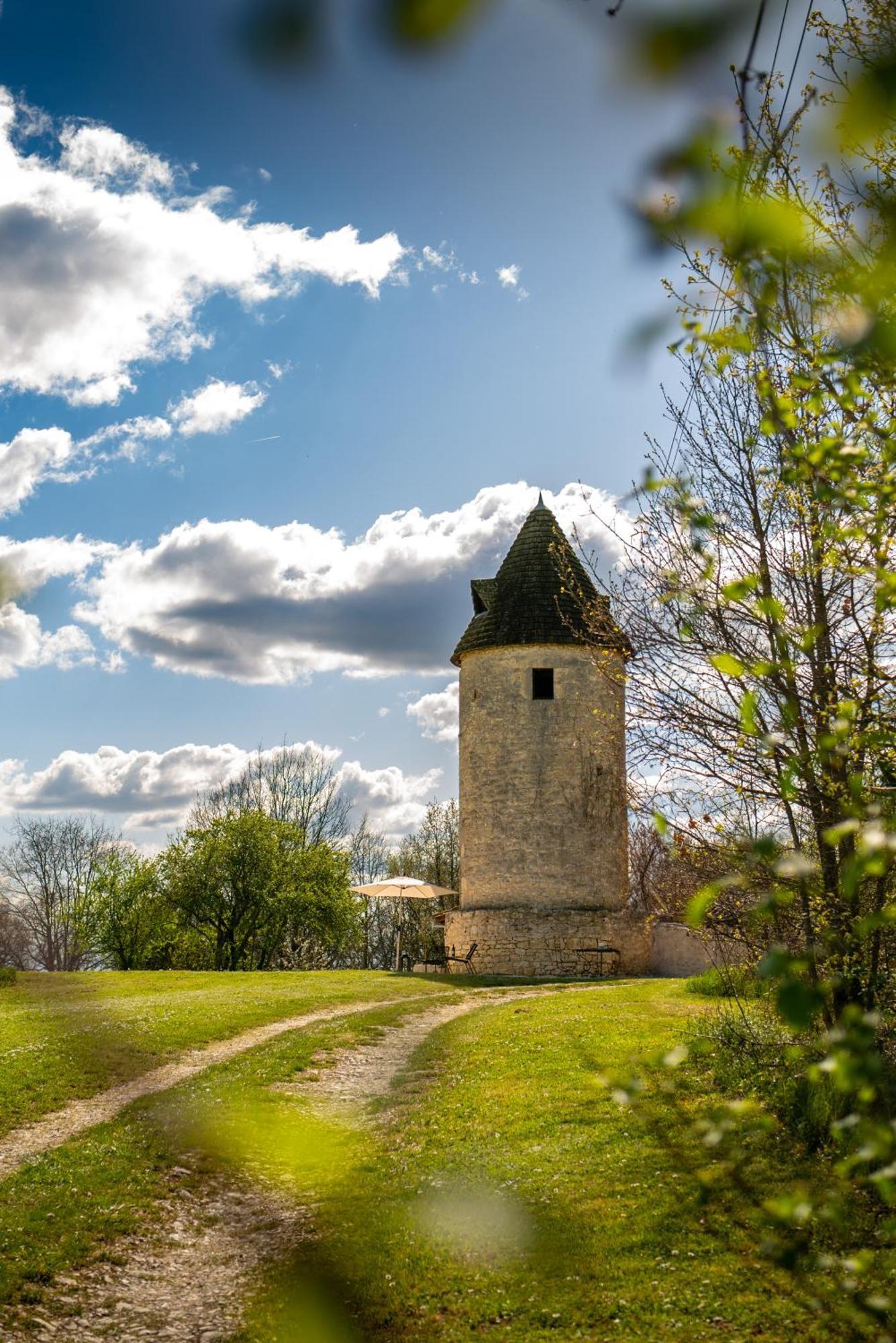 Enchanting Windmill Retreat Loubes-Bernac Экстерьер фото